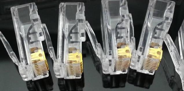 水晶頭超5類和6類的區別