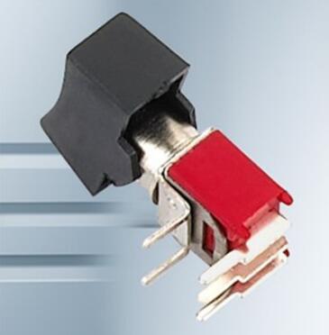 RS4-102R3 紅色六腳兩檔 90度彎腳 臥式