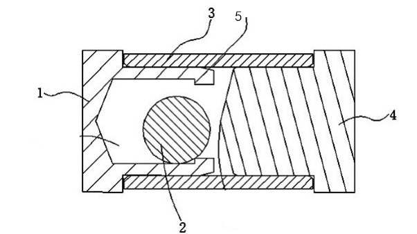 滾珠開關結構 滾珠開關結構
