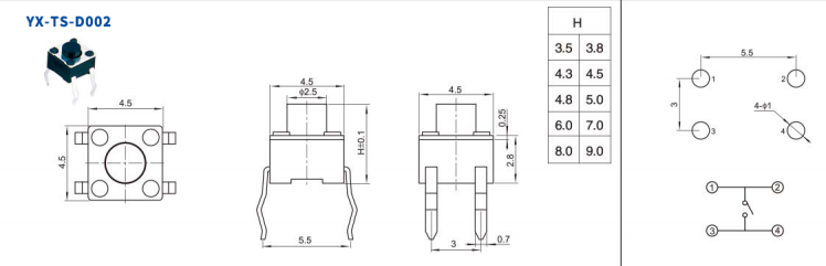 輕觸開(kāi)關(guān)測(cè)不出阻值是什么情況？