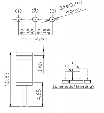 撥動開關電路圖 撥動開關電路圖