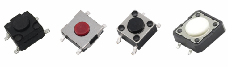 為什么輕觸開關?有四個針腳?